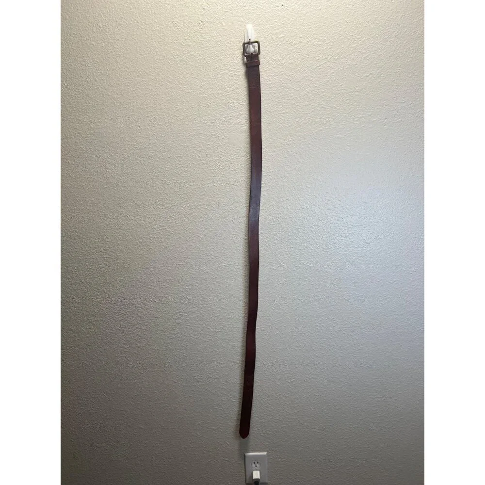 :ucky Brand Mens Genuine Leather Belt Brown Size 40  With Metal Buckle